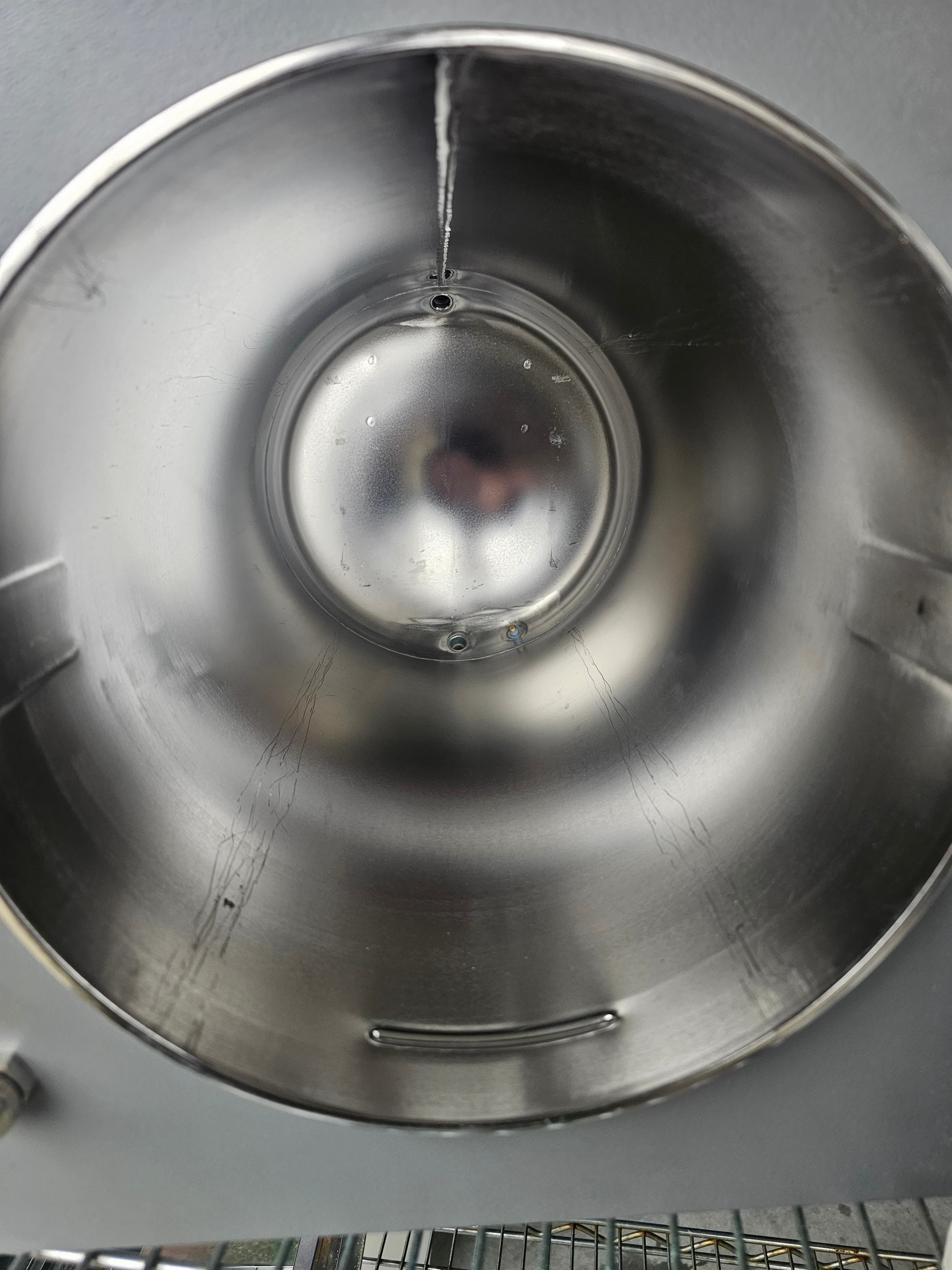 Tuttnauer 2350 chamber after cleaning — restored surface